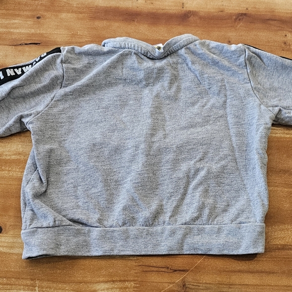 Batman 3T long sleeve grey shirt silicone design - Picture 4 of 4